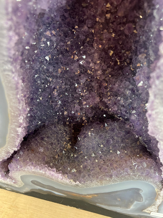 Large Amethyst Standing Crystal Rock Healing Crystals home decor Gift