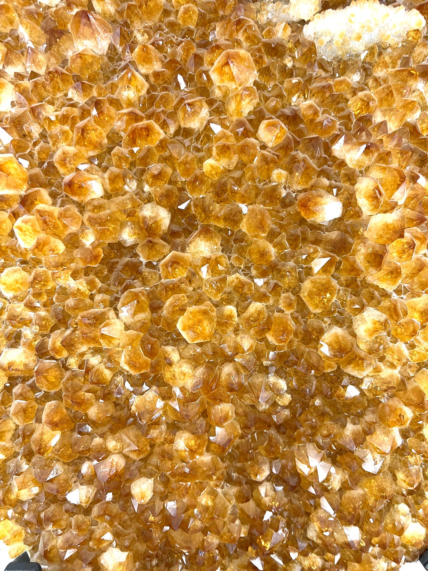 Large Citrine Crystal Heart Shape Table top standing Huge Healing Crystal Prosperity Abundance