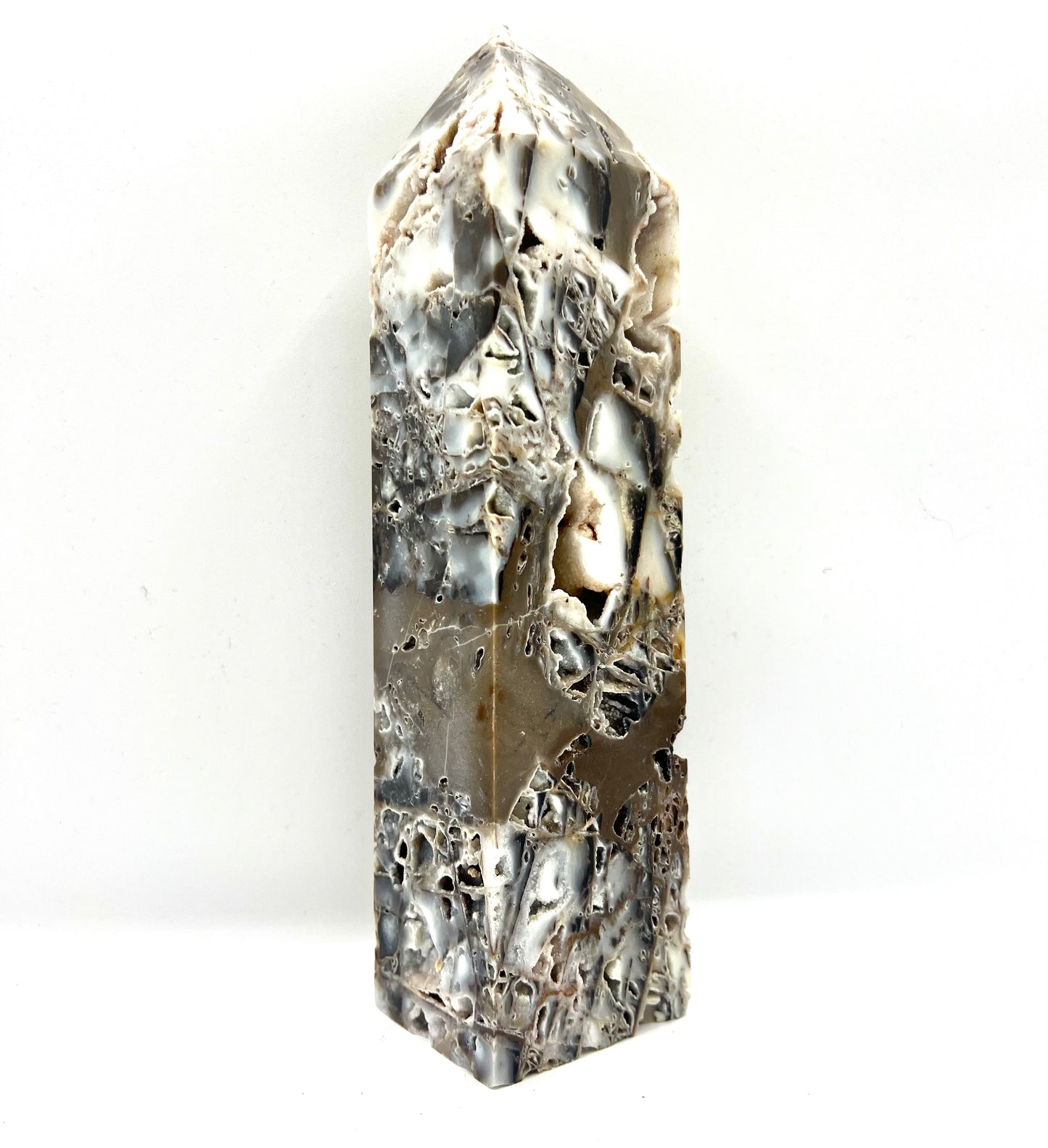Sphalerite Large Tower Standing Healing Crystal Table top home office decor Gift 12"