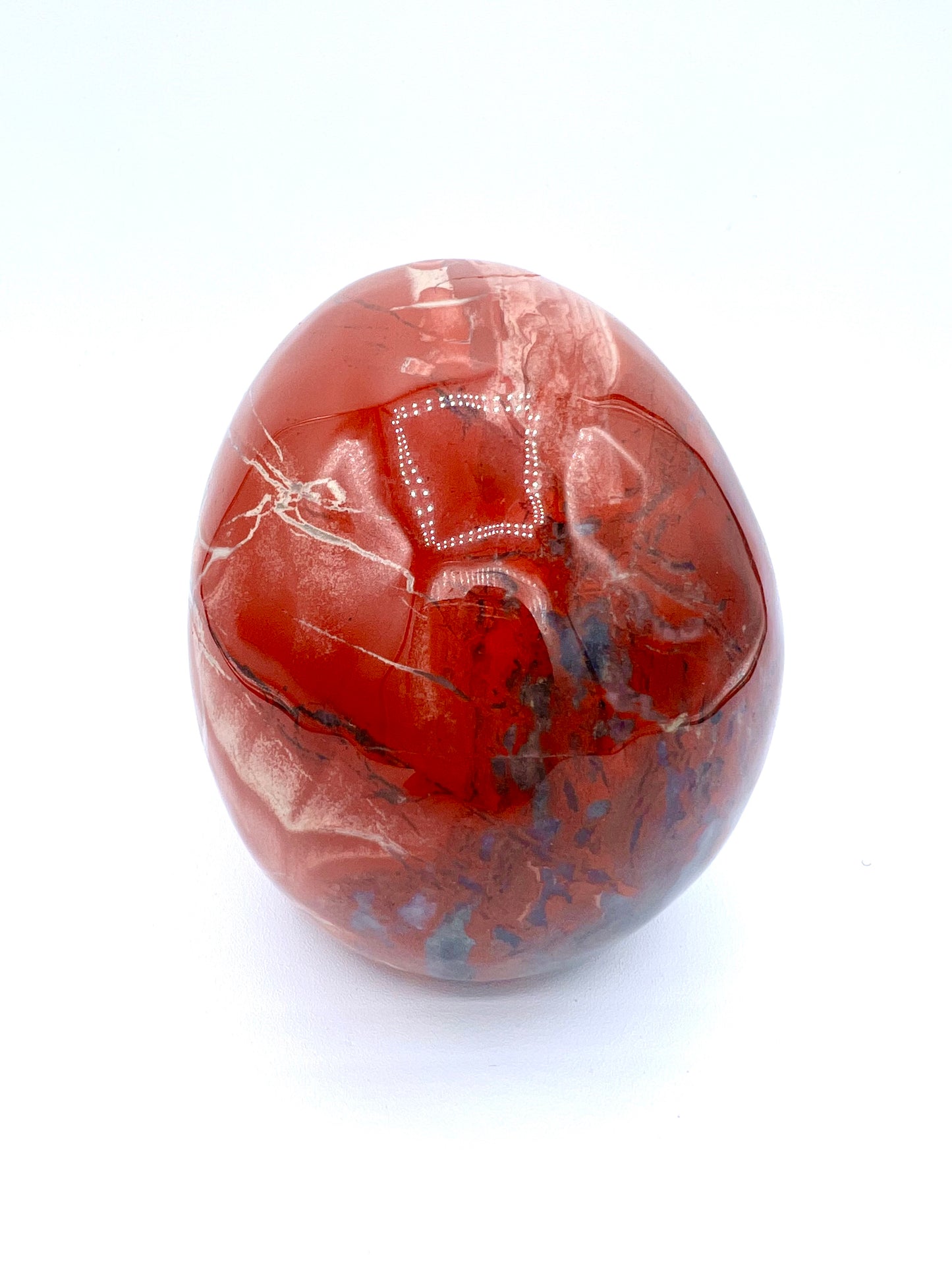 Brecciated Jasper Large Skull Healing Crystal Table top Grounding g Stone Root Chakra