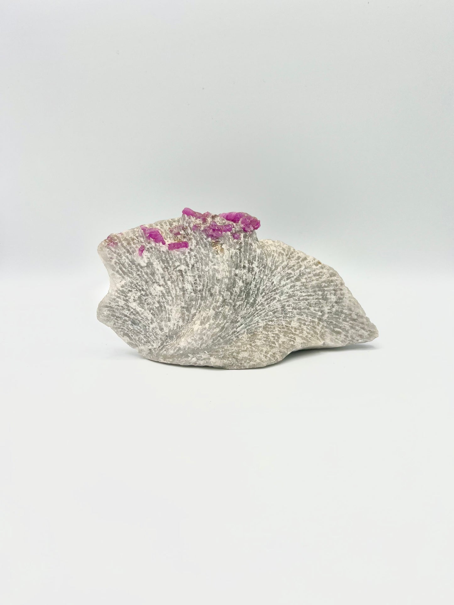Natural Ruby on Matrix Crystal Natural Genuine Gemstones For Healing Tabletop 1.92lb - 7.5 inches