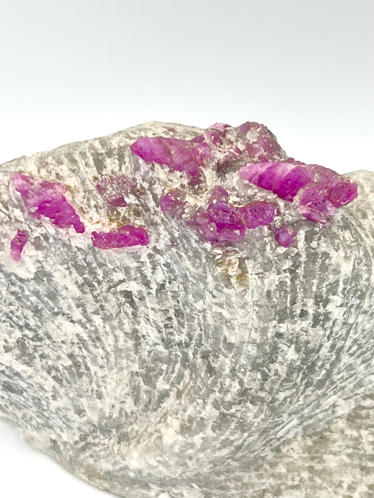 Natural Ruby on Matrix Crystal Natural Genuine Gemstones For Healing Tabletop 1.92lb - 7.5 inches
