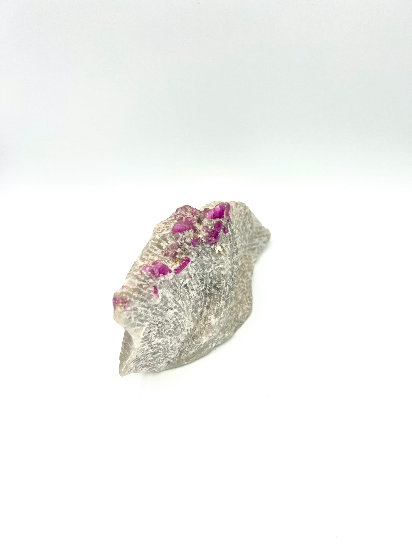 Natural Ruby on Matrix Crystal Natural Genuine Gemstones For Healing Tabletop 1.92lb - 7.5 inches