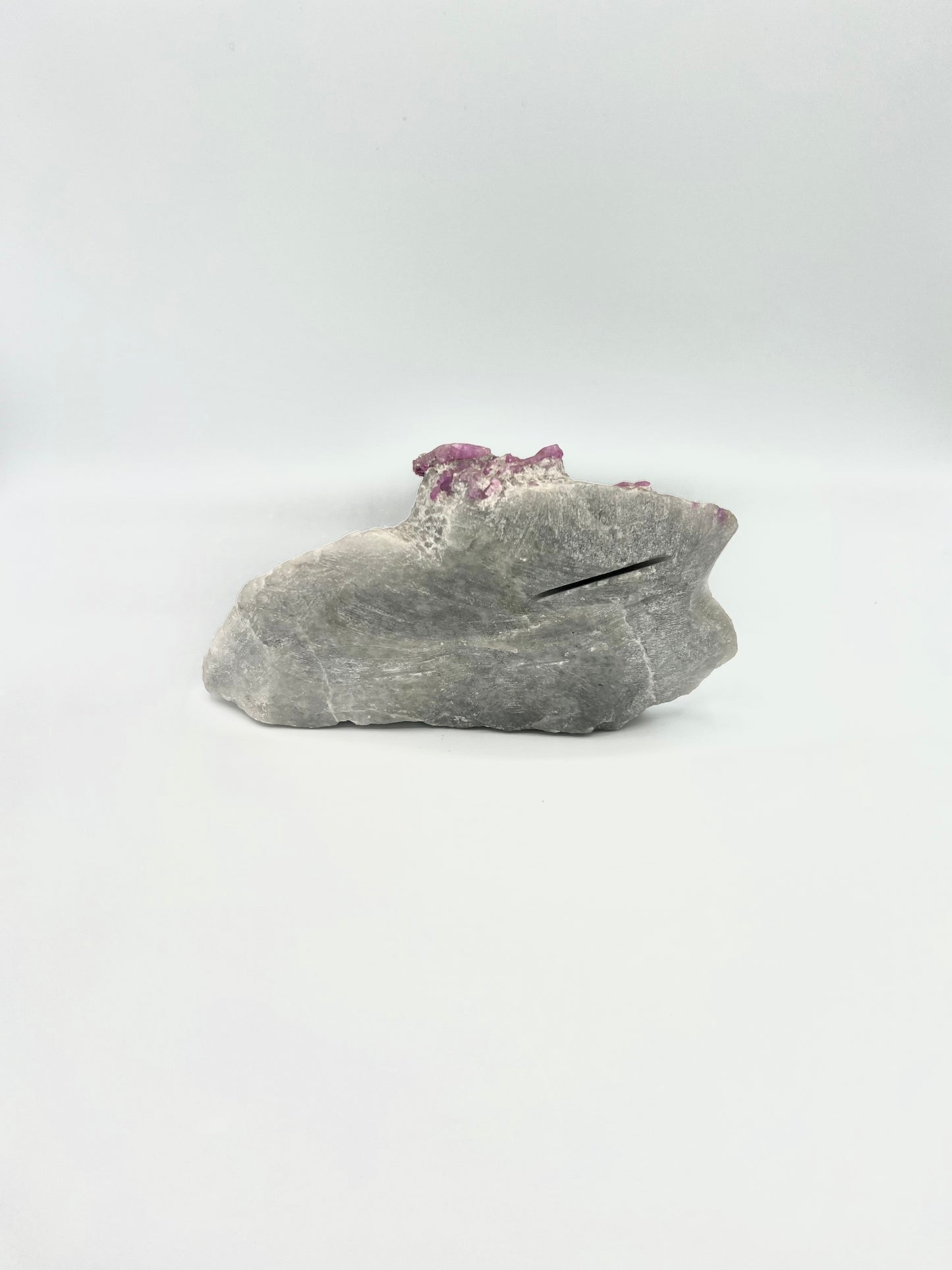 Natural Ruby on Matrix Crystal Natural Genuine Gemstones For Healing Tabletop 1.92lb - 7.5 inches