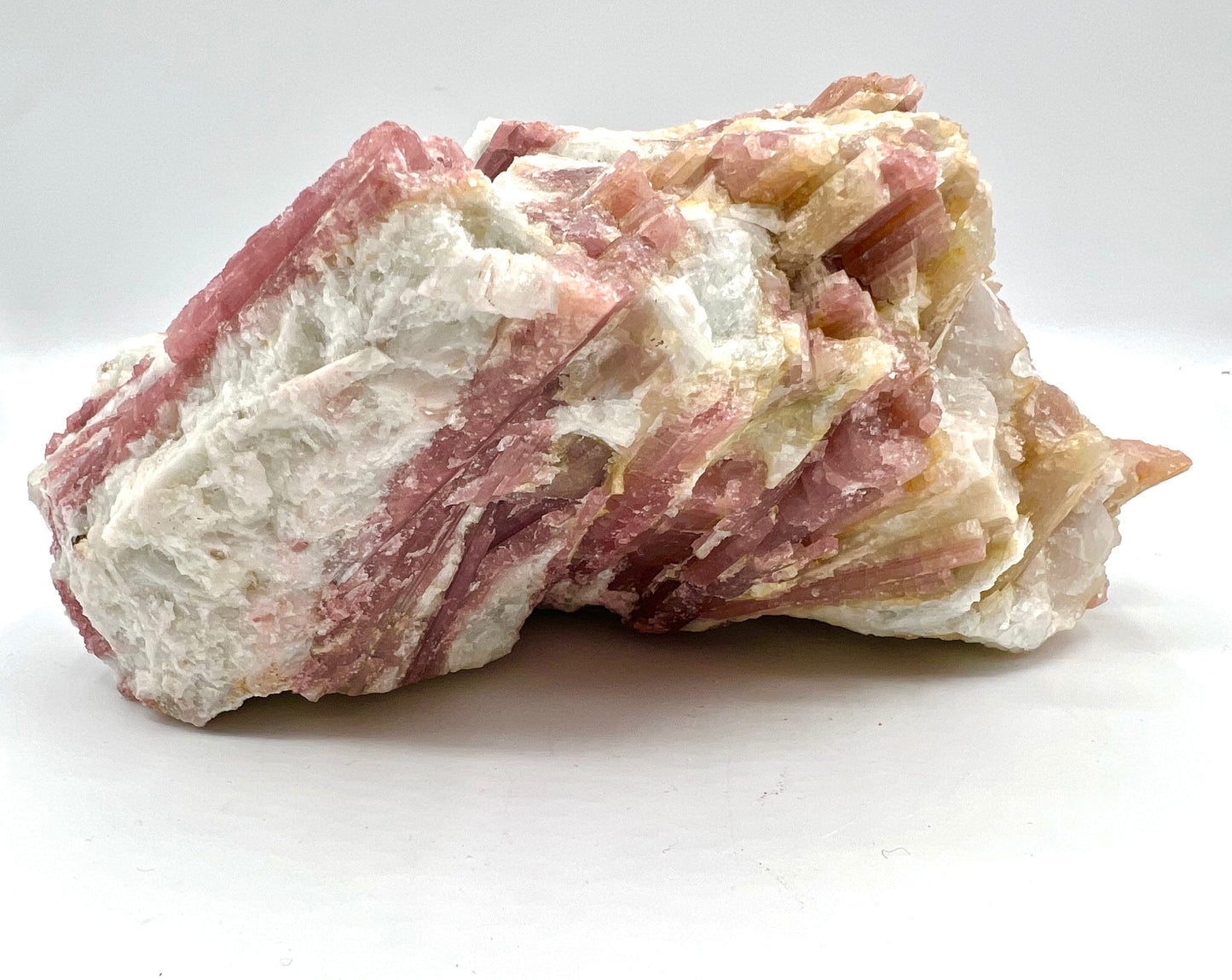 Large Pink Tourmaline crystal Rock For Healing, love, joy and happiness to fill your life. 4.12lb
