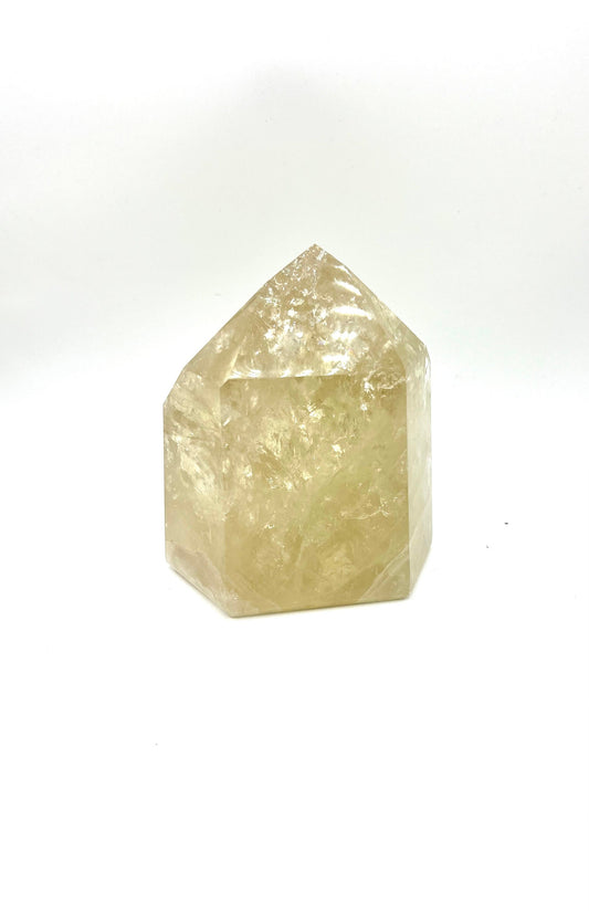 7.2lb  Large Standing Clear Quartz Crystal Tabletop Huge Healing Stone Home decor 6.5" tall