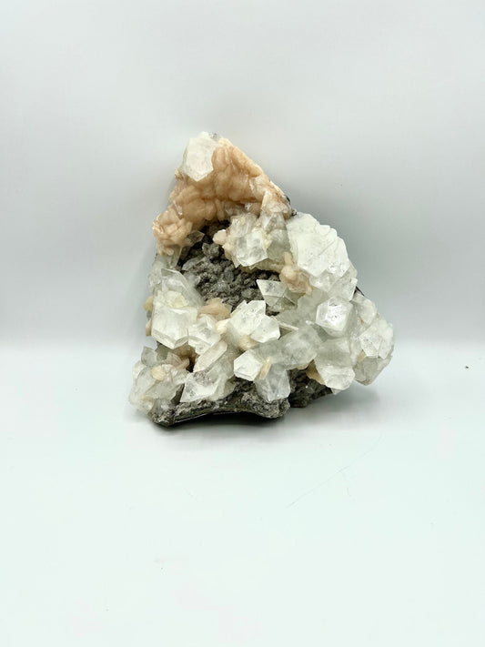 Large Apophyllite Crystal Cluster Healing Anxiety and Stress Table top crystals 6.9lb