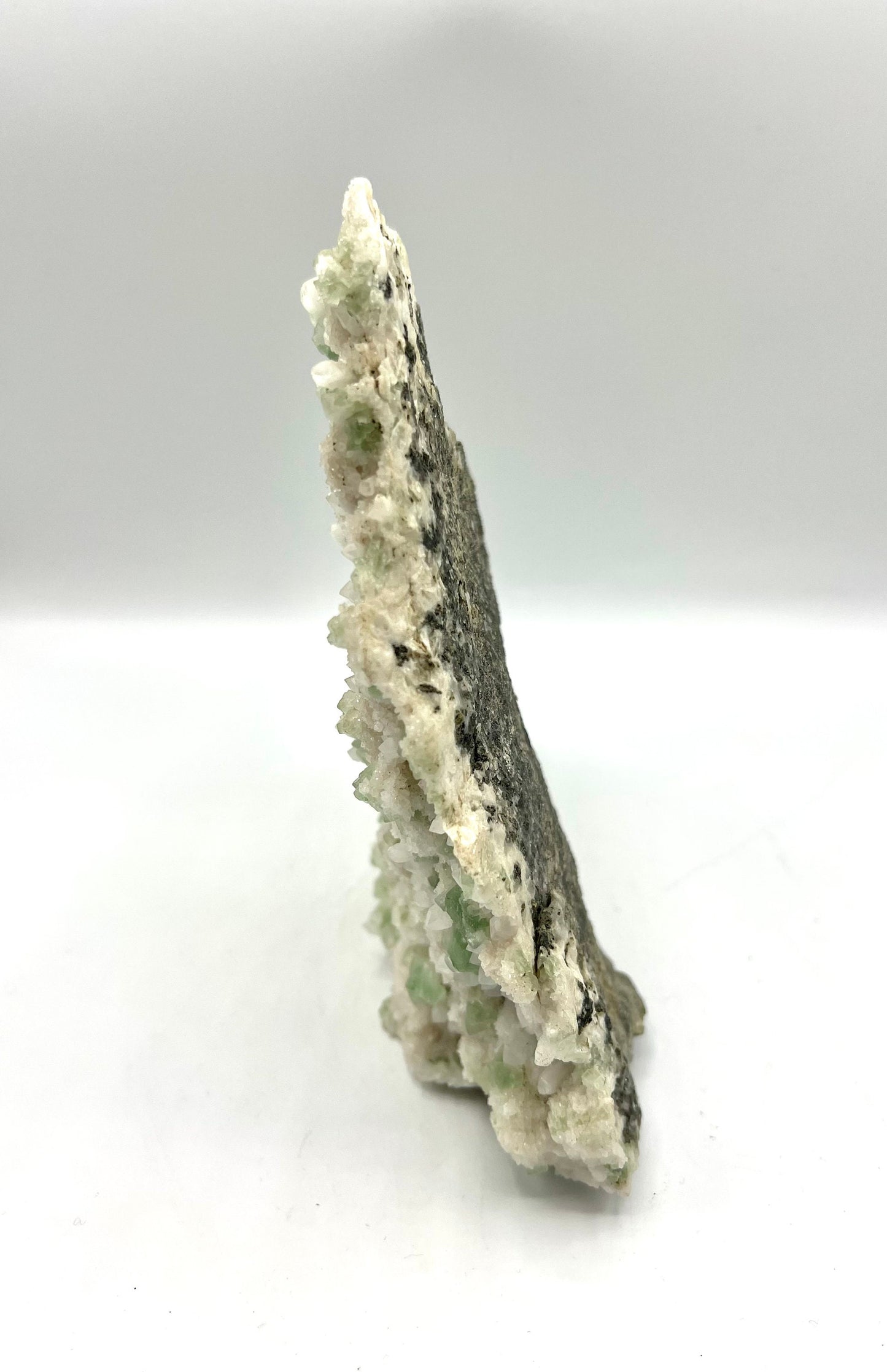Large Green Apophyllite Cluster Crystal Rock for healing and bringing peace, harmony, and abundance in your life tabletop Gift
