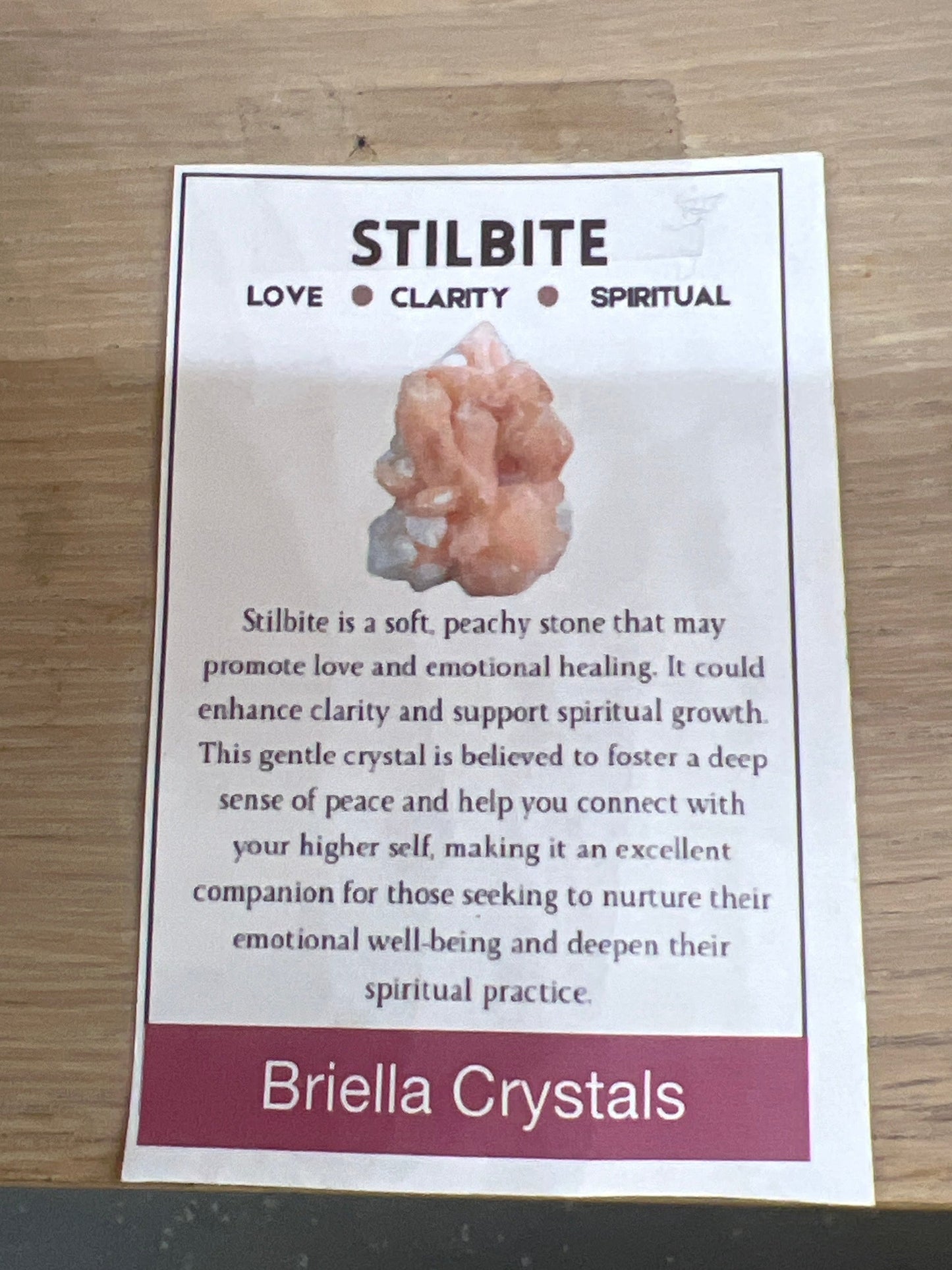 Stilbite Large Healing Crystal Cluster Table top decor gift Heart Crown chakra
