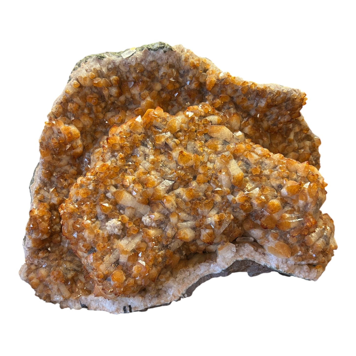 LARGE Citrine Cluster Natural Rock Healing Crystal Prosperity Abundance crystals For Home Office Decor