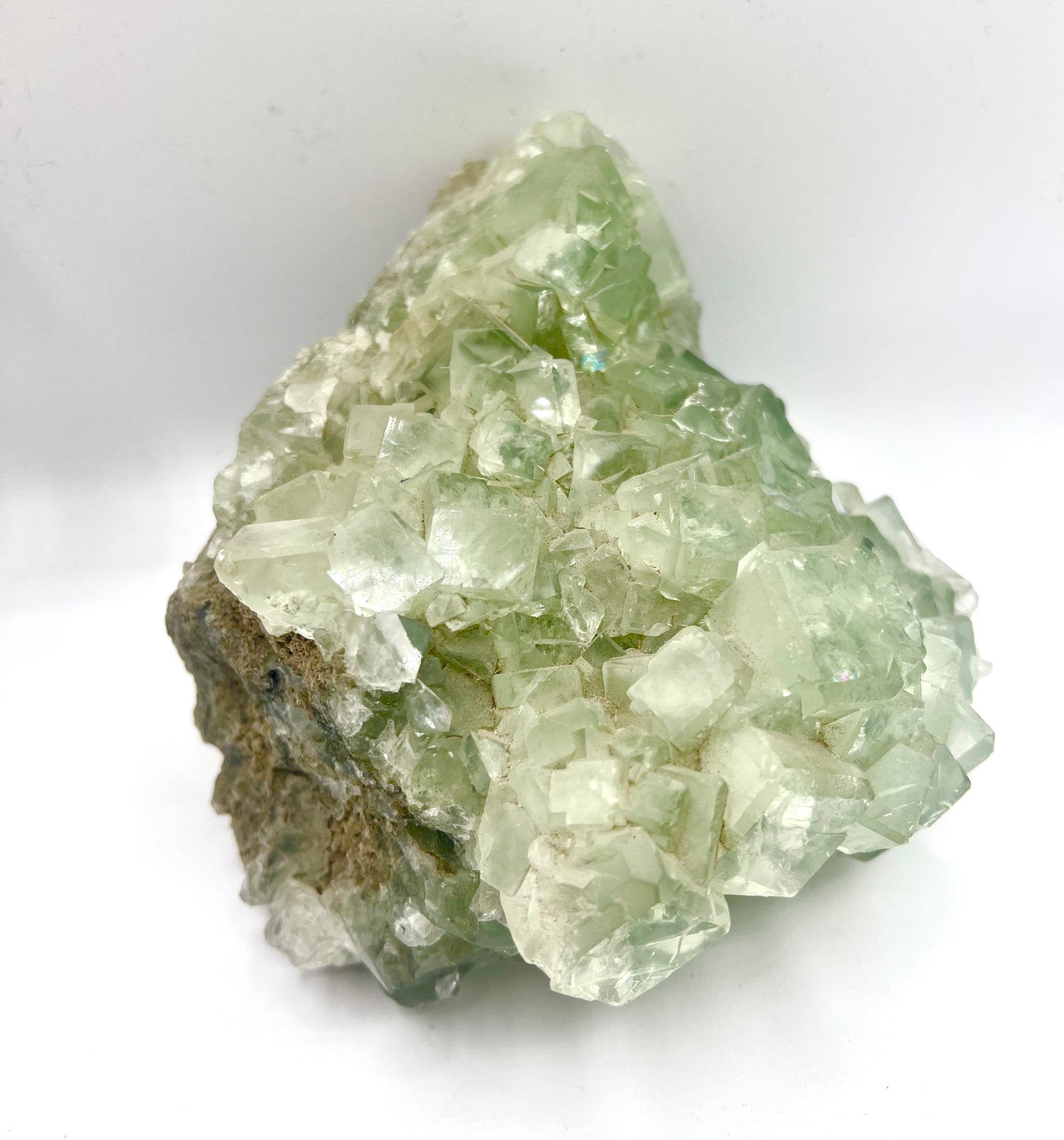 Fluoride Large Cluster table top Crystal rock Natural Home Office DecorFor Emotional Healing