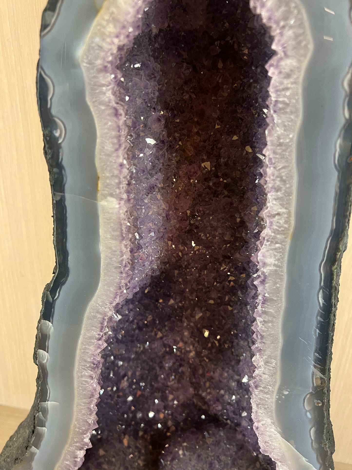 Large Amethyst Standing Crystal Rock Healing Crystals home decor Gift