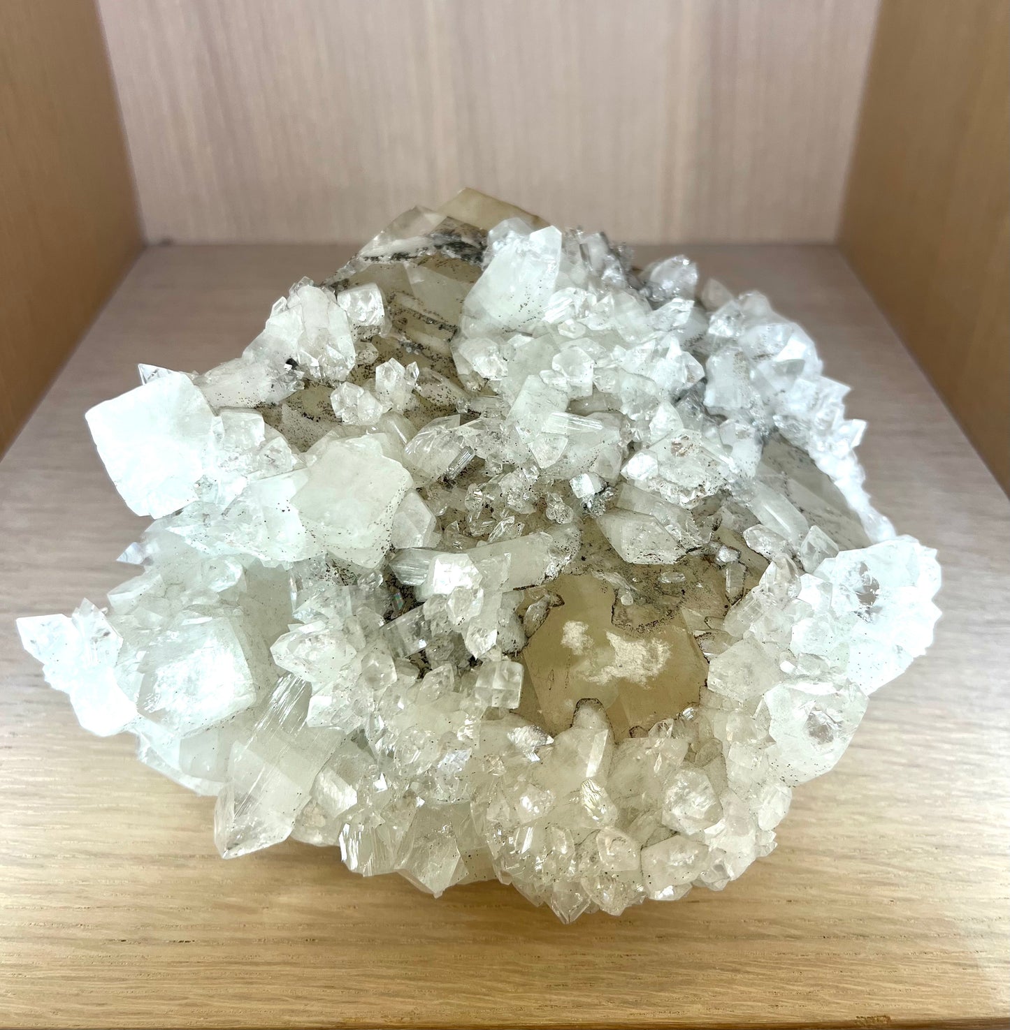 Rare Clear Quartz Natural Healing Rock Cluster LARGE Table top 8" by 4"  Raw Natural Gift