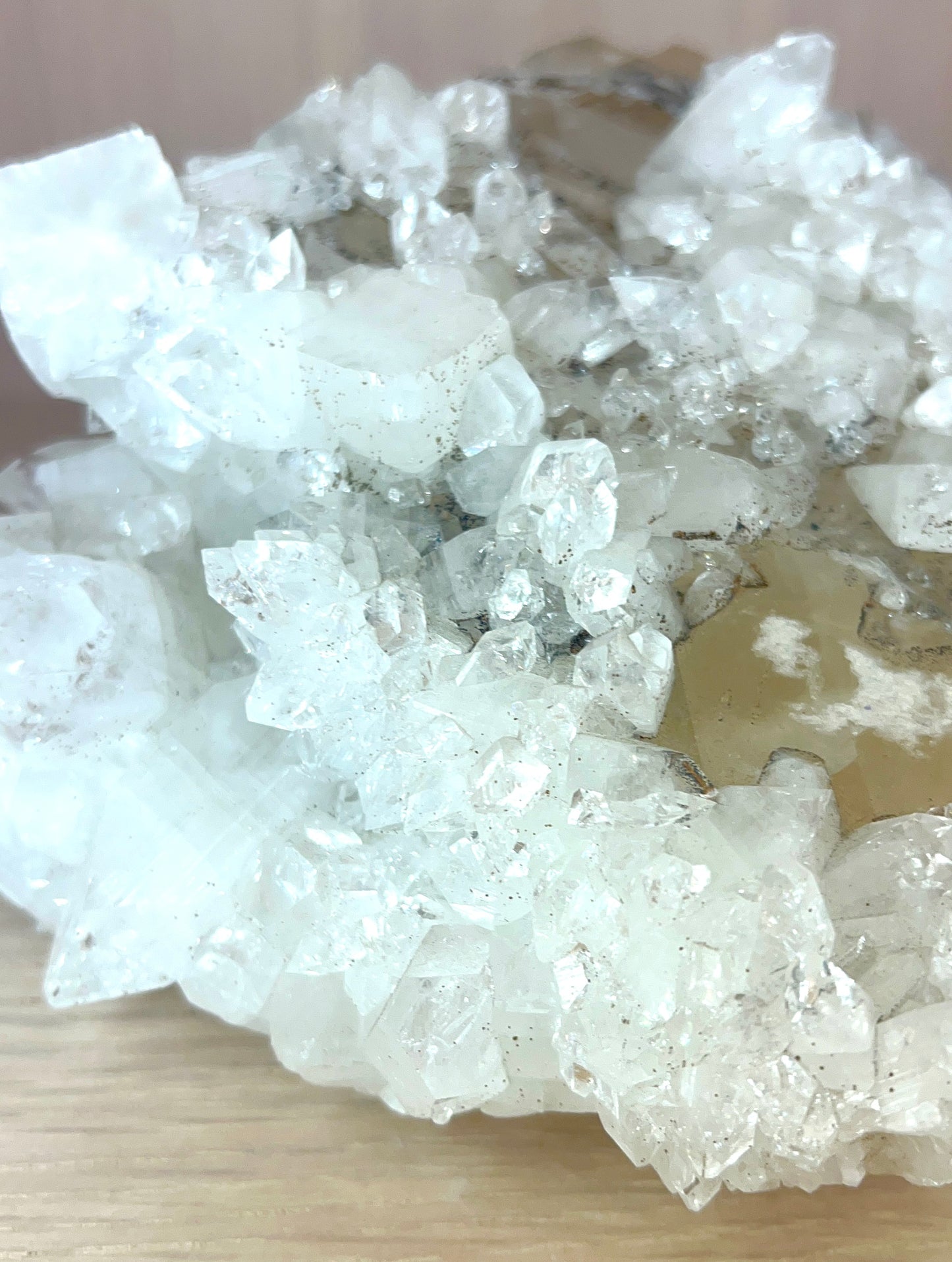 Rare Clear Quartz Natural Healing Rock Cluster LARGE Table top 8" by 4"  Raw Natural Gift