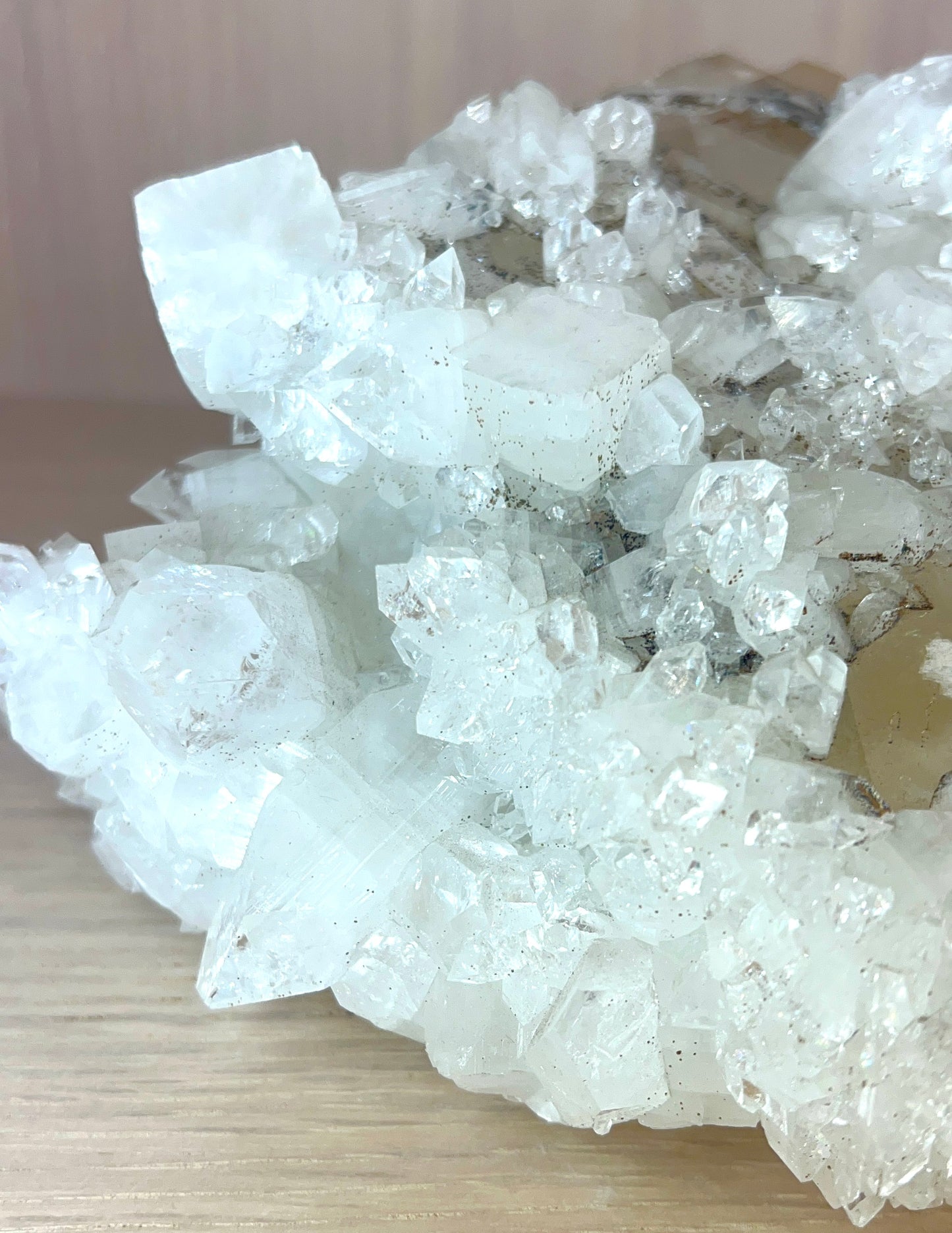 Rare Clear Quartz Natural Healing Rock Cluster LARGE Table top 8" by 4"  Raw Natural Gift