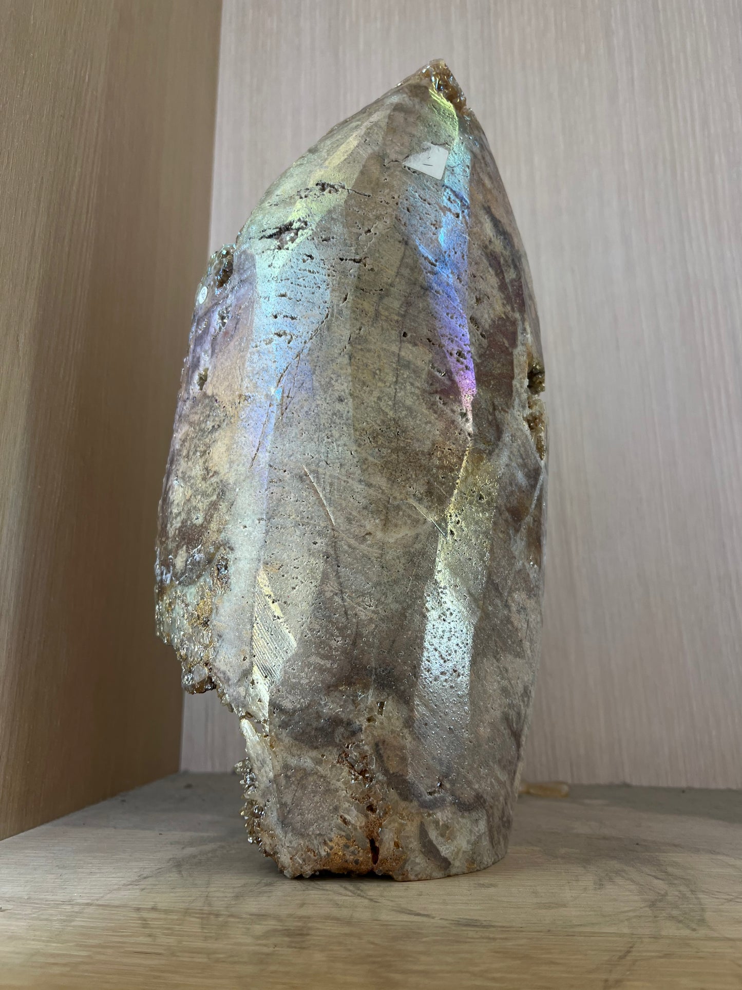 Aura Quartz Crystal Large Table top Cluster balance the chakras and aura Home Decor Bring Peace in to your home