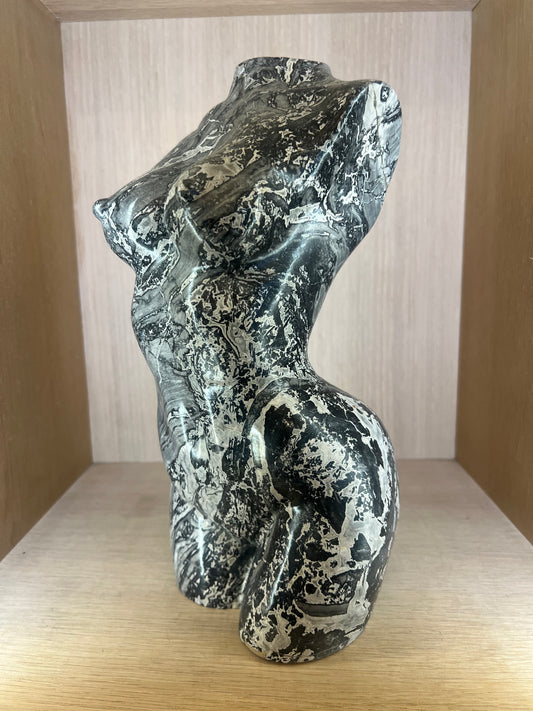 Picture Jaspert Healing crystal Large Bodice Lady Body Women Devine Feminine Power 13" tall by 7"