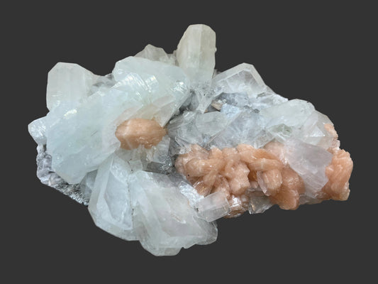 Stilbite Large Healing Crystal Cluster Table top decor gift Heart Crown chakra