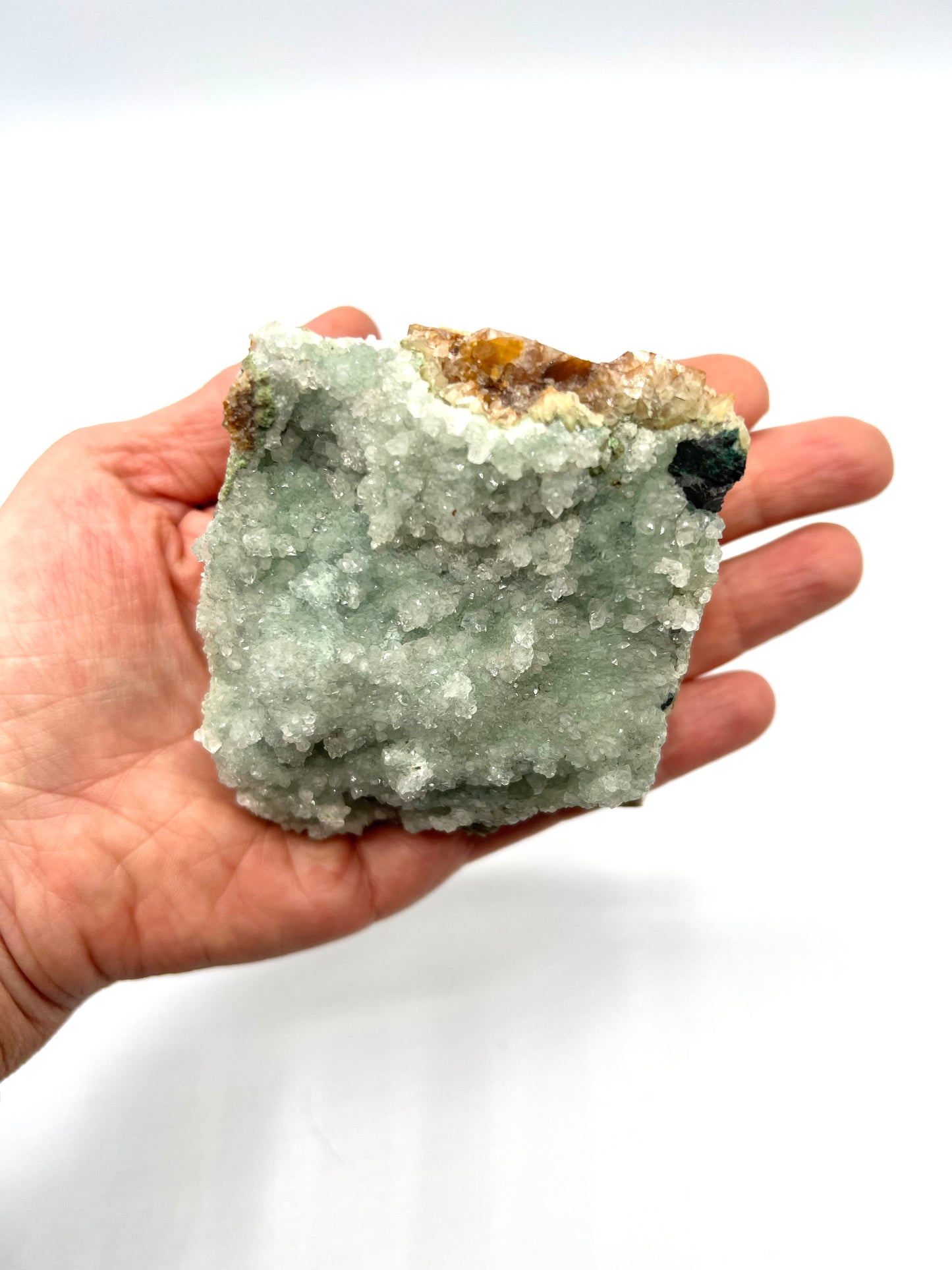 Raw Blue Quartz Crystal Geode Cluster | Healing Crystals Energy Stone | Chakra Stones | Rocks and Minerals | Mineral Specimen