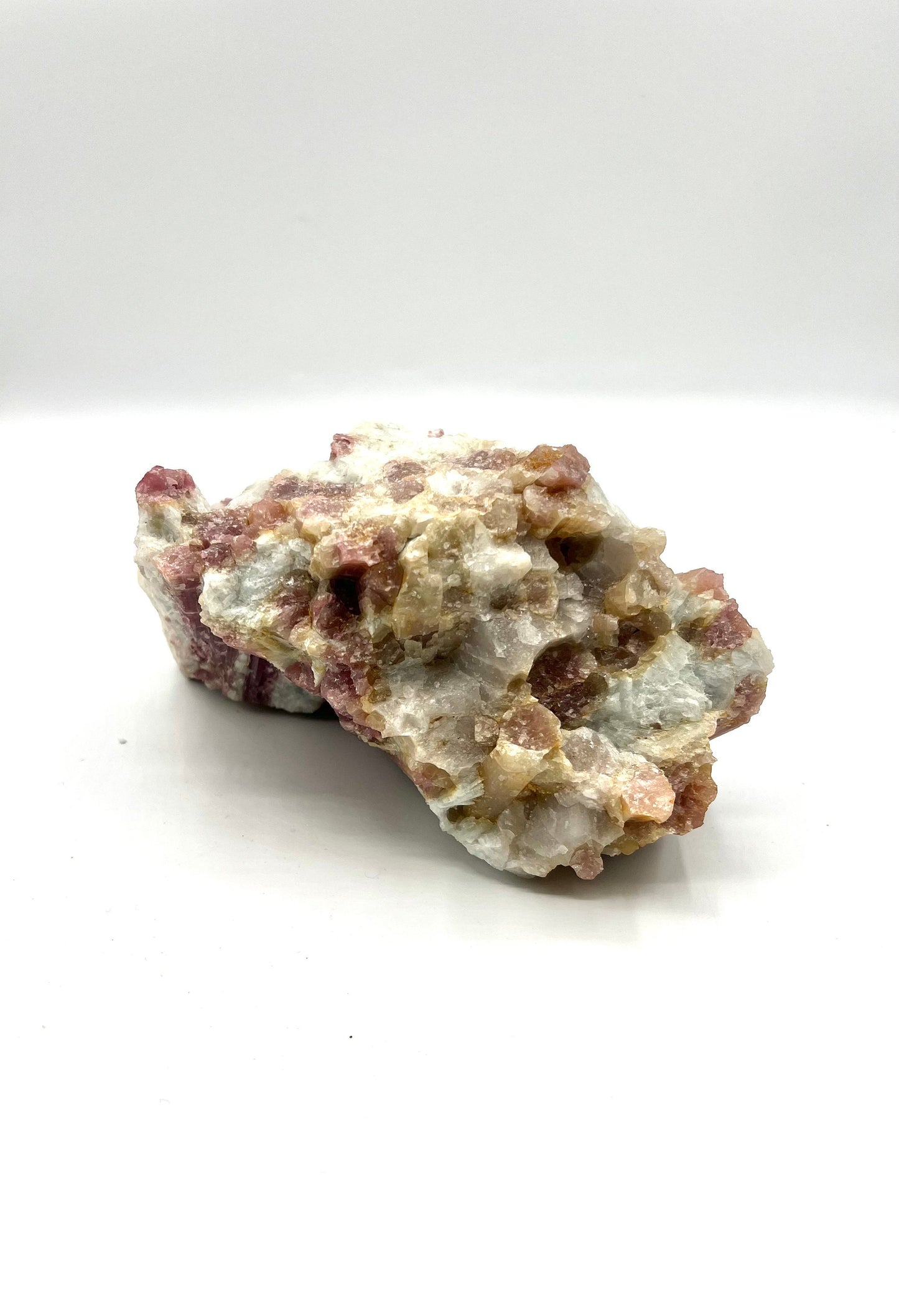 Large Pink Tourmaline crystal Rock For Healing, love, joy and happiness to fill your life. 4.12lb